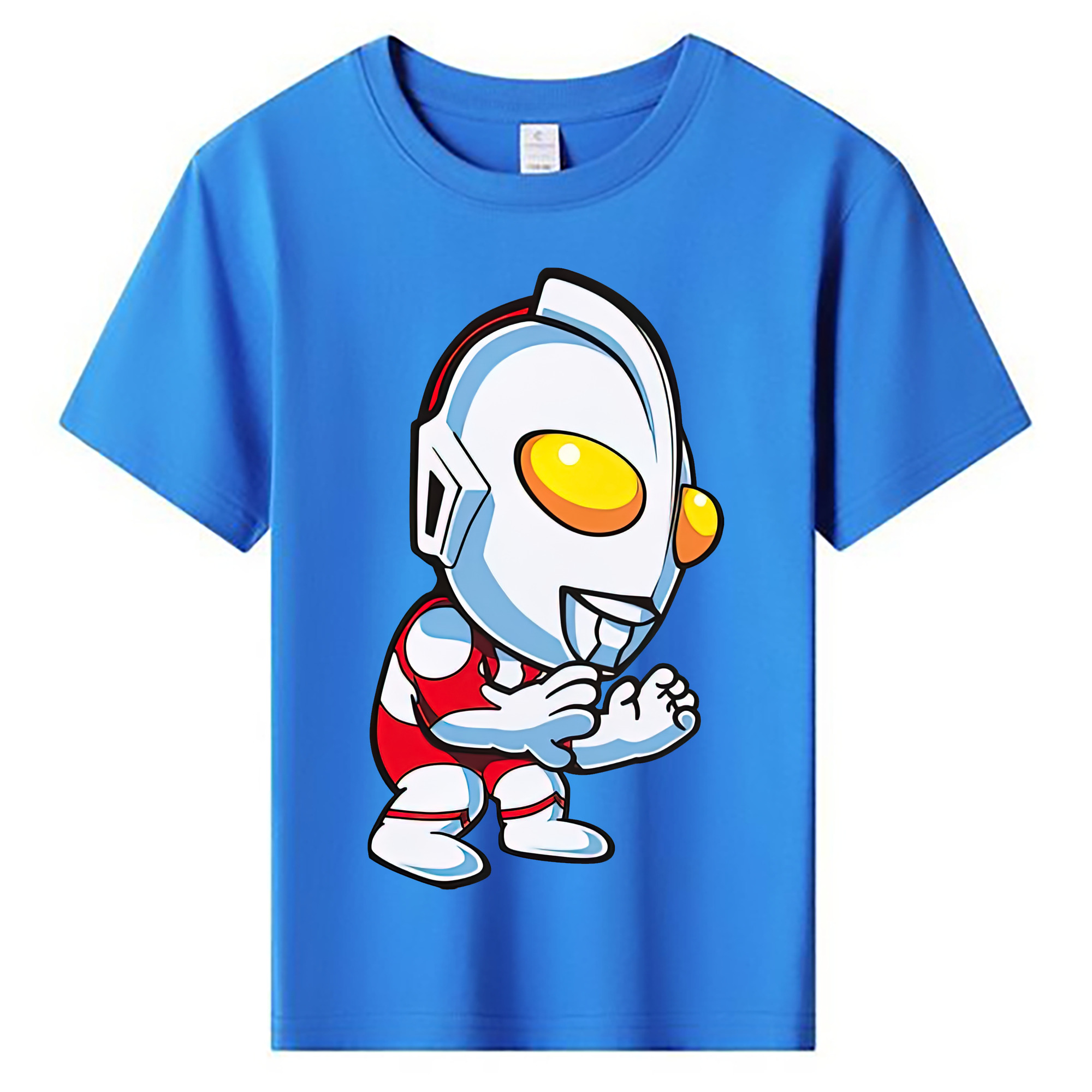 （画像用） ウルトラマン Ultraman 綿100％キッズTシャツ（フロントプリント）